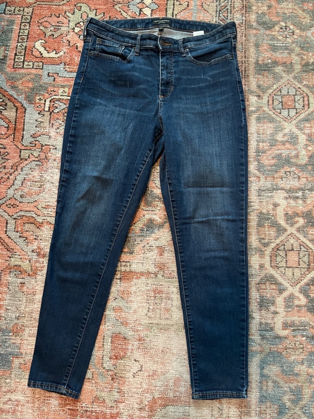 Banana Republic Dark Blue Skinny Jeans Petite 32/14